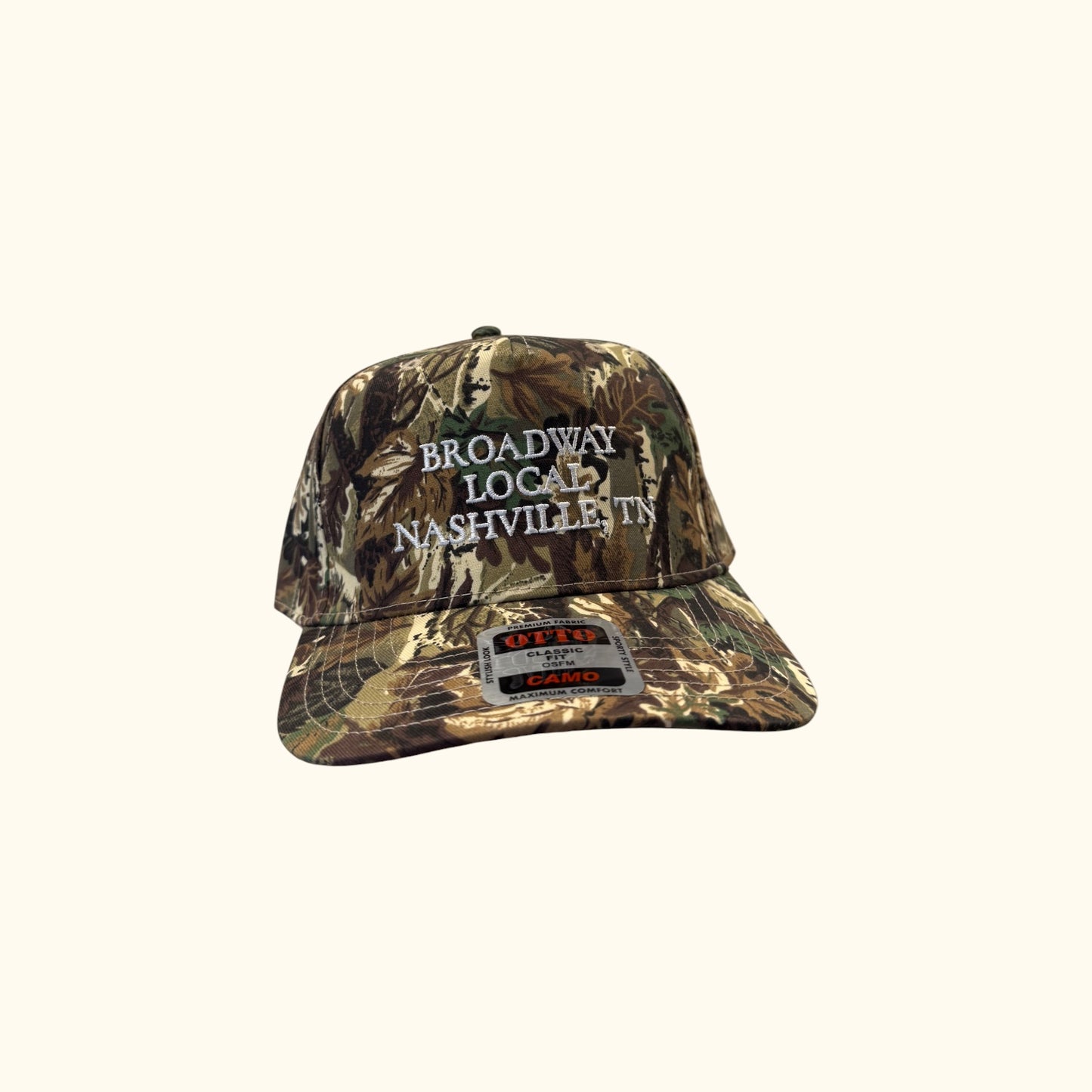 Broadway Local Trucker Hat in Camo