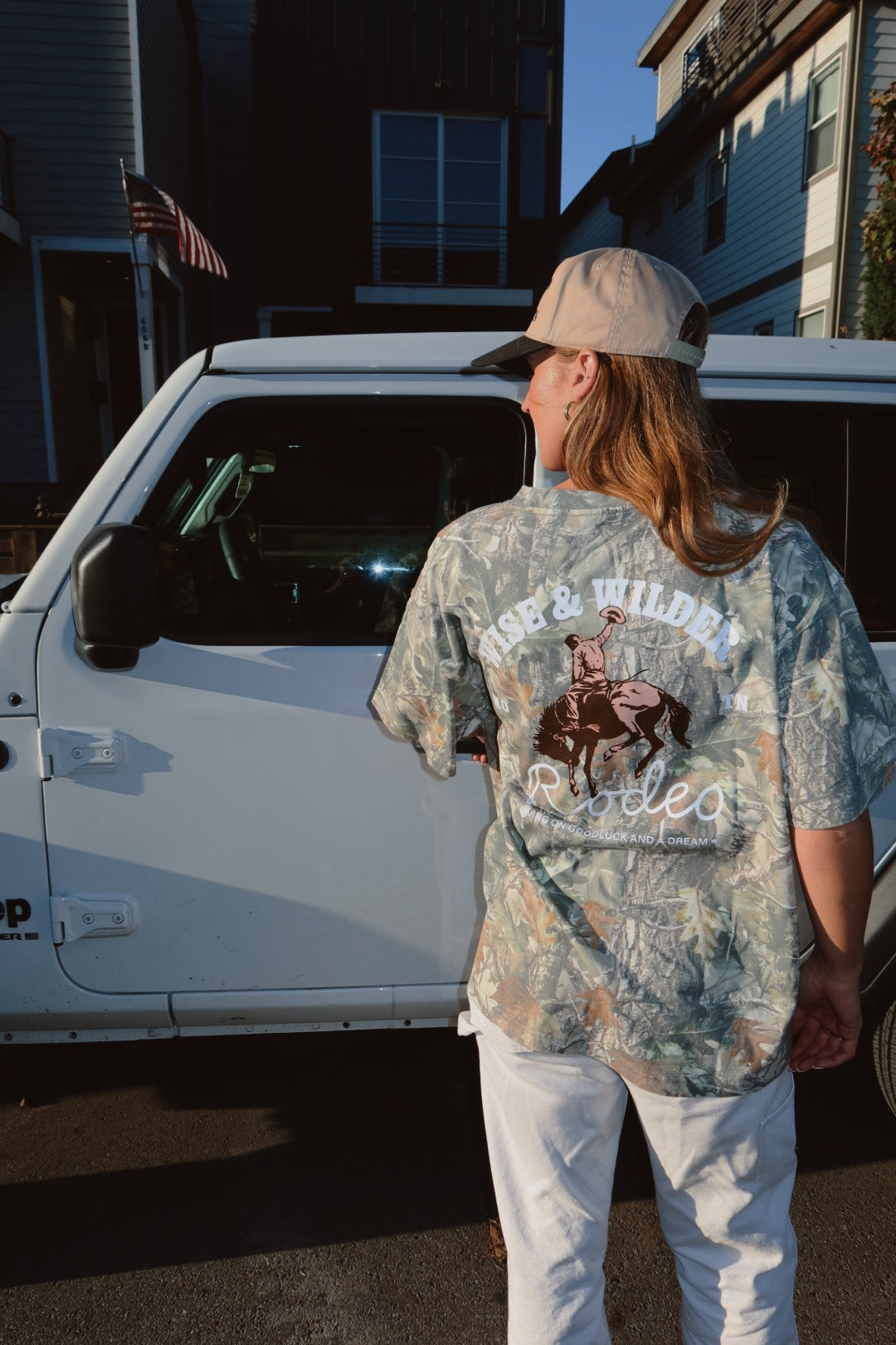 Camo Rodeo Box Tee