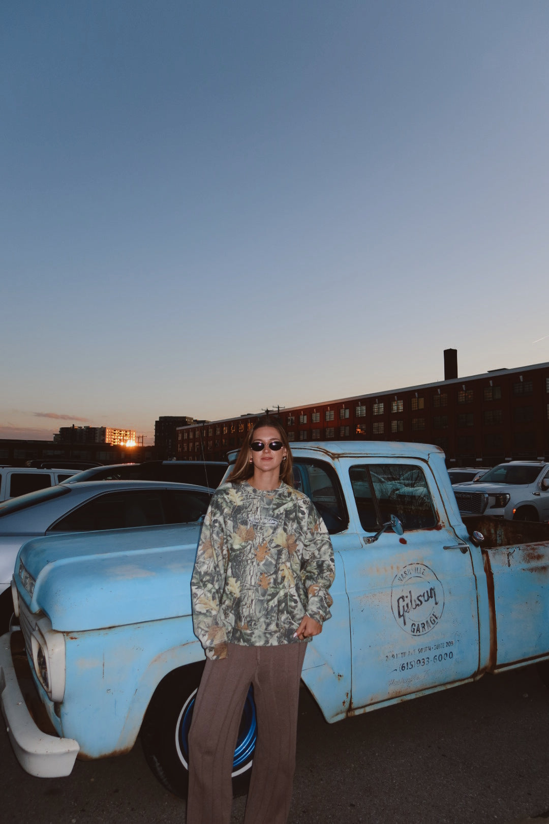 Camo Rodeo Heavyweight Crewneck