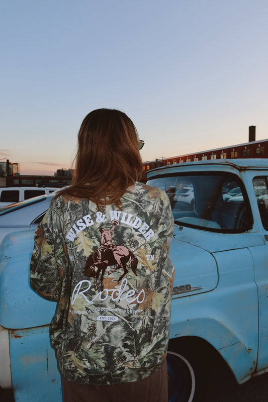Camo Rodeo Heavyweight Crewneck