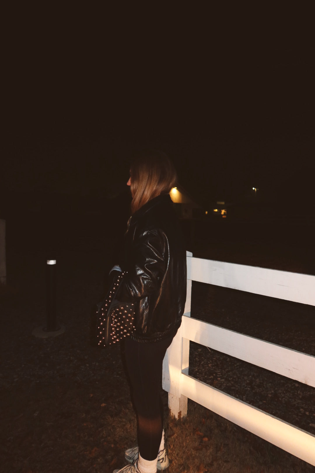 Leather Bomber Jacket