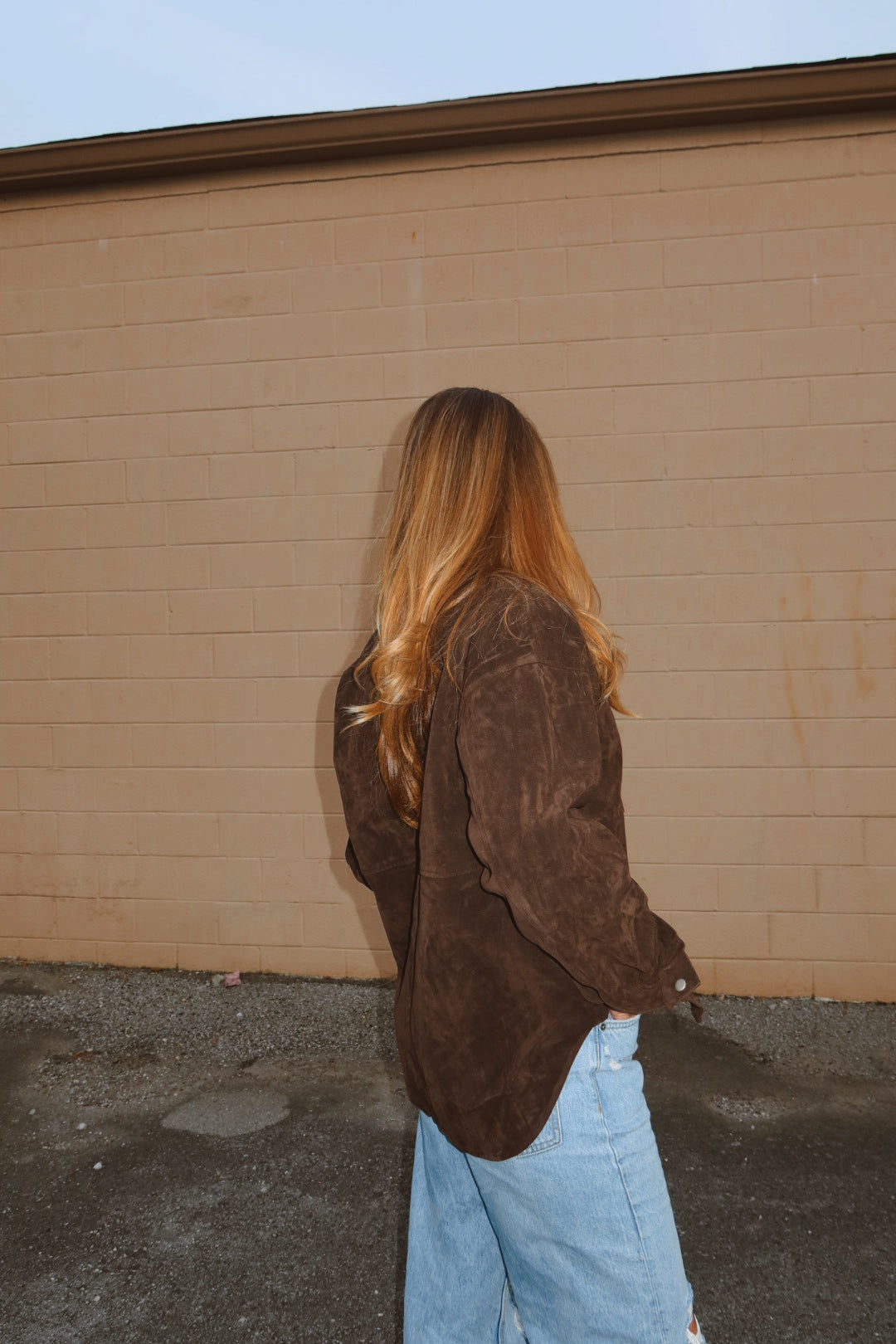 Chocolate Suede Jacket